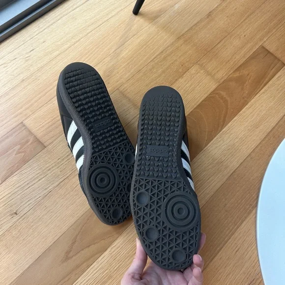 adidas Samba Black and White Sneakers - Picture 5 of 8